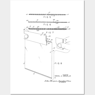 Urinary Drainage System Vintage Patent Hand Drawing Posters and Art